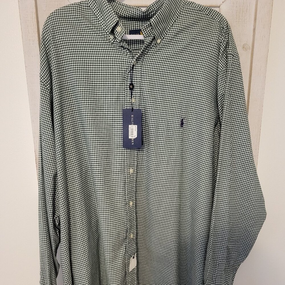 Nwt mens 2XL Ralph Lauren button down